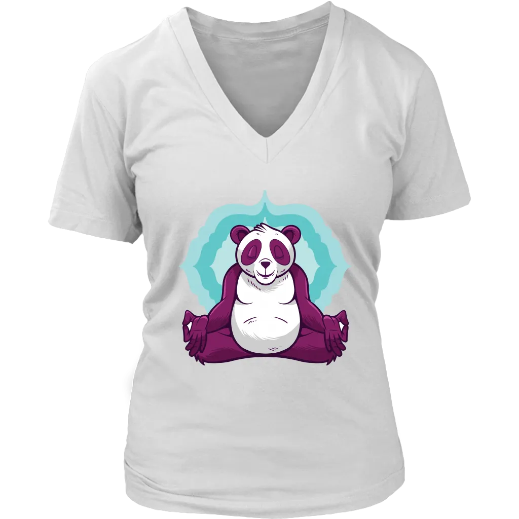 Meditation T-shirt, Funny Meditation Gift, Panda Meditation Shirt, Panda Yoga Shirt, Funny Panda Shirt