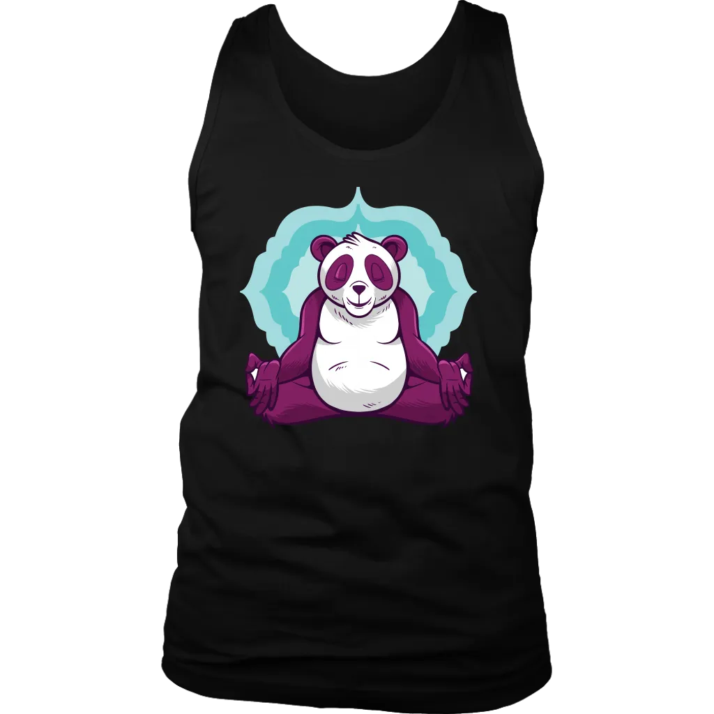 Meditation T-shirt, Funny Meditation Gift, Panda Meditation Shirt, Panda Yoga Shirt, Funny Panda Shirt