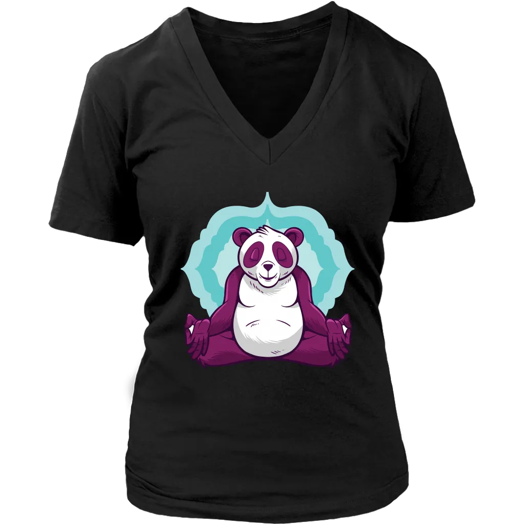 Meditation T-shirt, Funny Meditation Gift, Panda Meditation Shirt, Panda Yoga Shirt, Funny Panda Shirt
