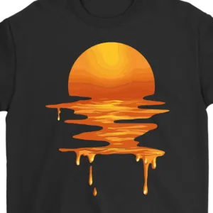 Melting Sun T-shirt, Sun Shirt, Melting Sun Gift, Summer T-shirt, Gift for Summer