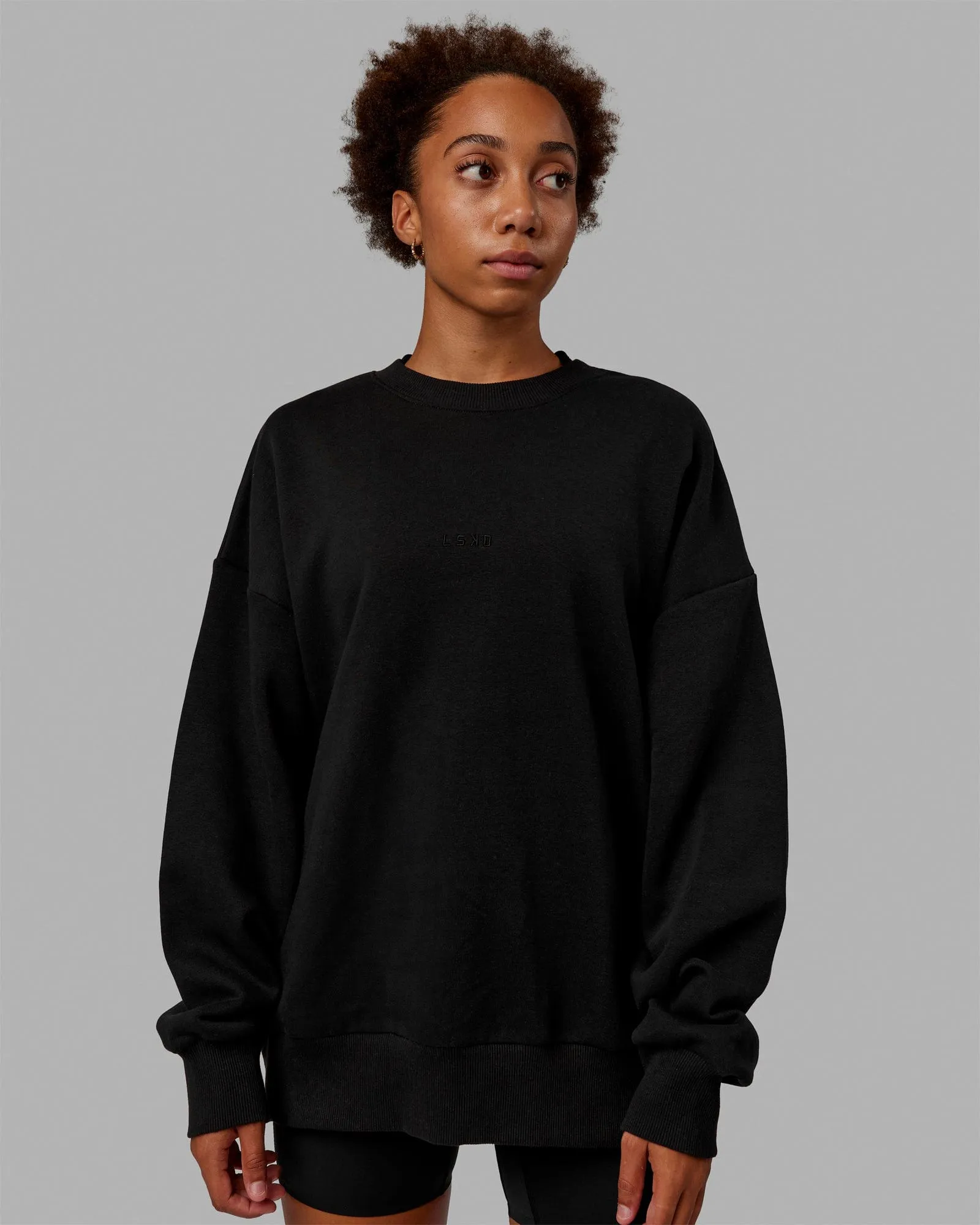 MVP Oversized Sweater - Black