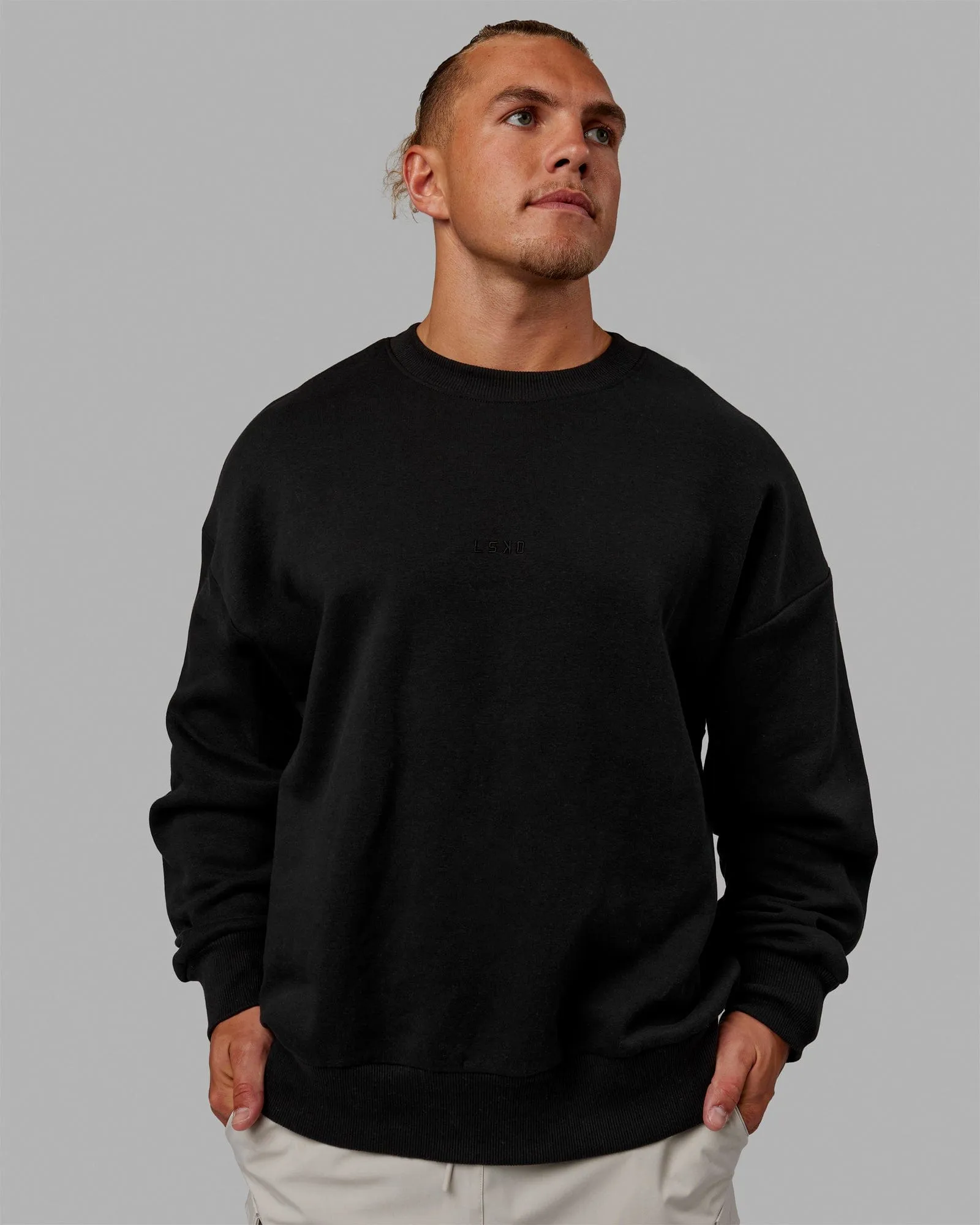 MVP Oversized Sweater - Black