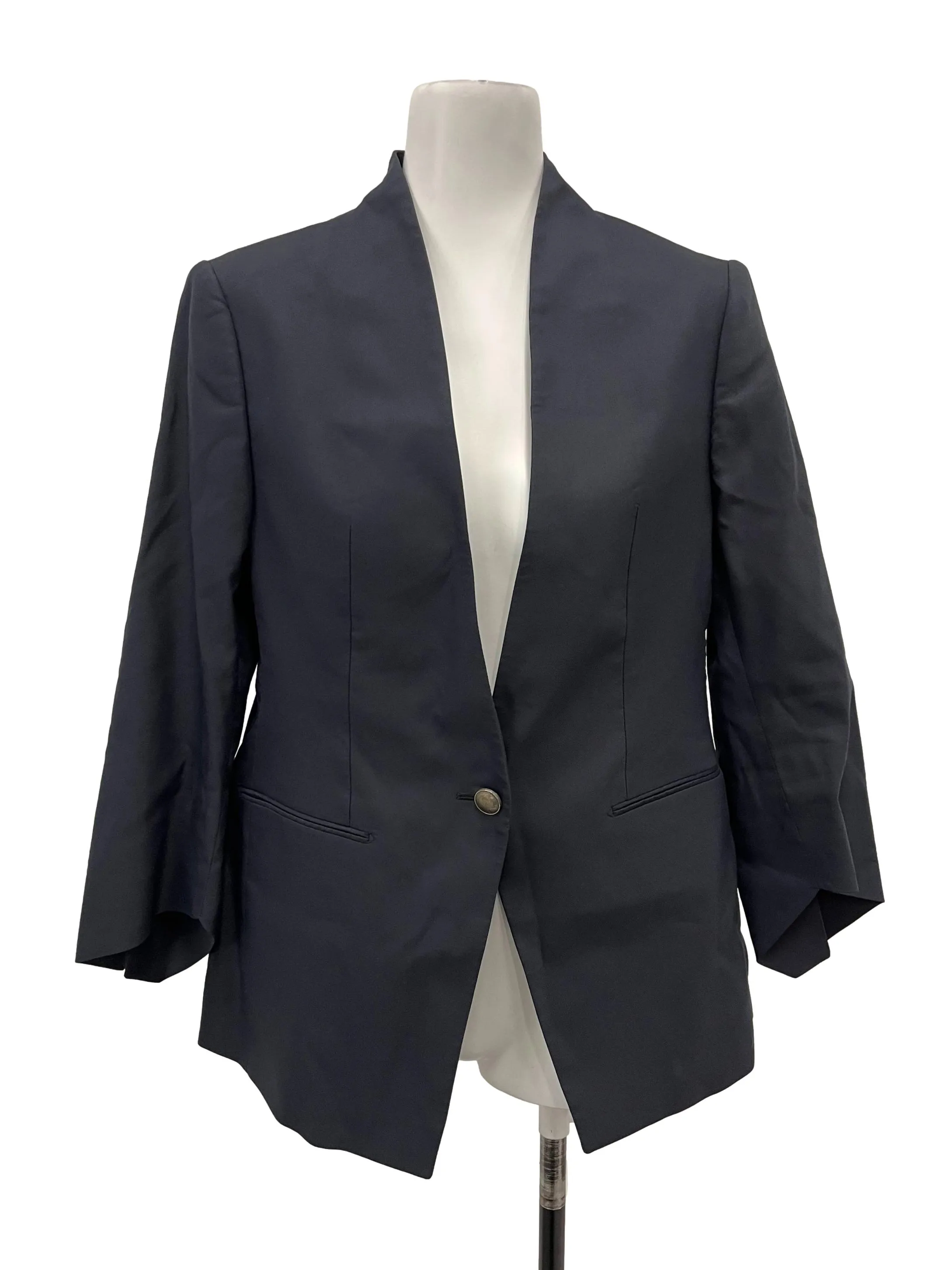 Navy Blue Tagliatore Blazer