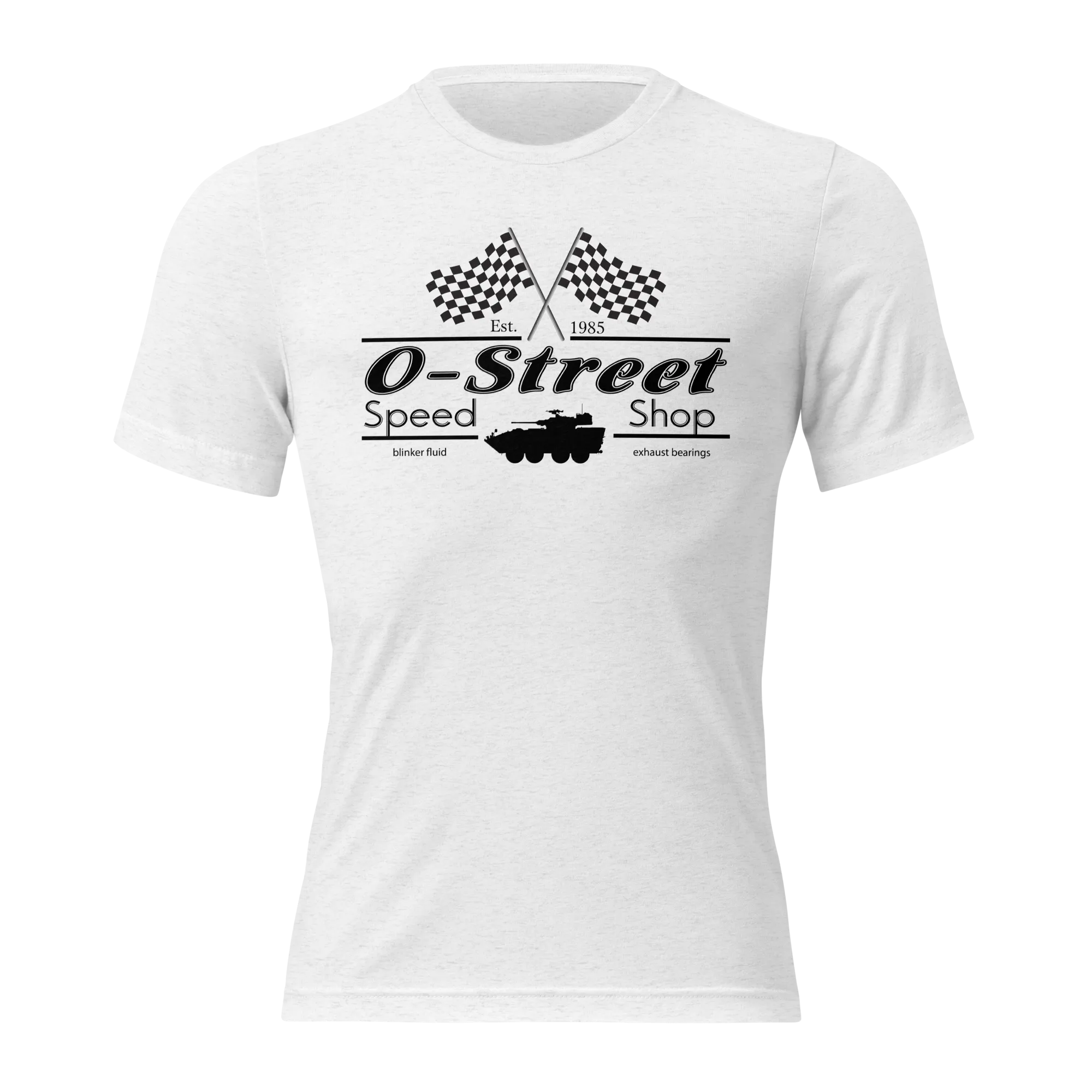 O-STREET SPEED SHOP TRI-BLEND T-SHIRT