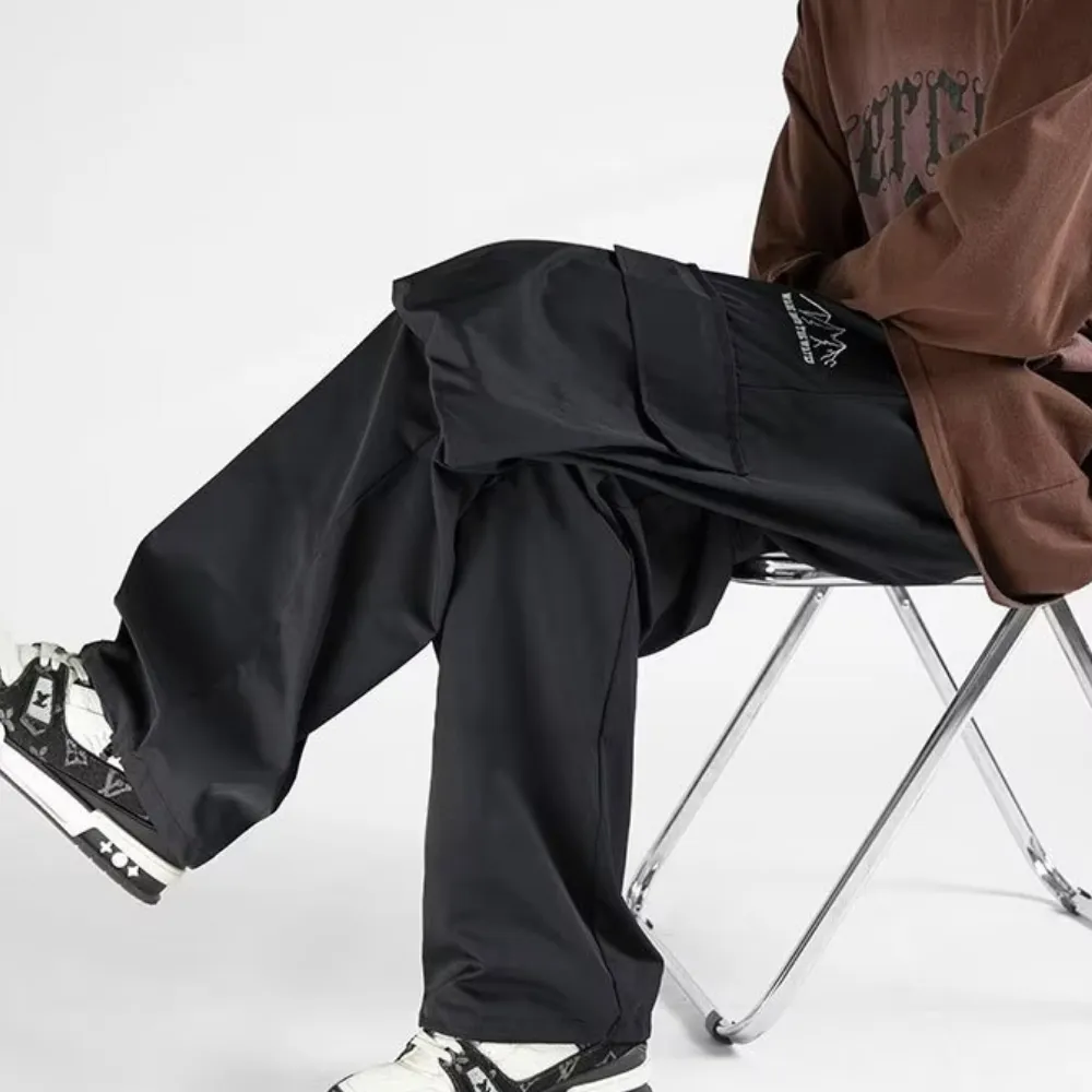 Outdoor Assault Pocket Drawstring Cargo Pants