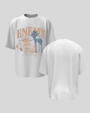 Palm Street White T-shirt