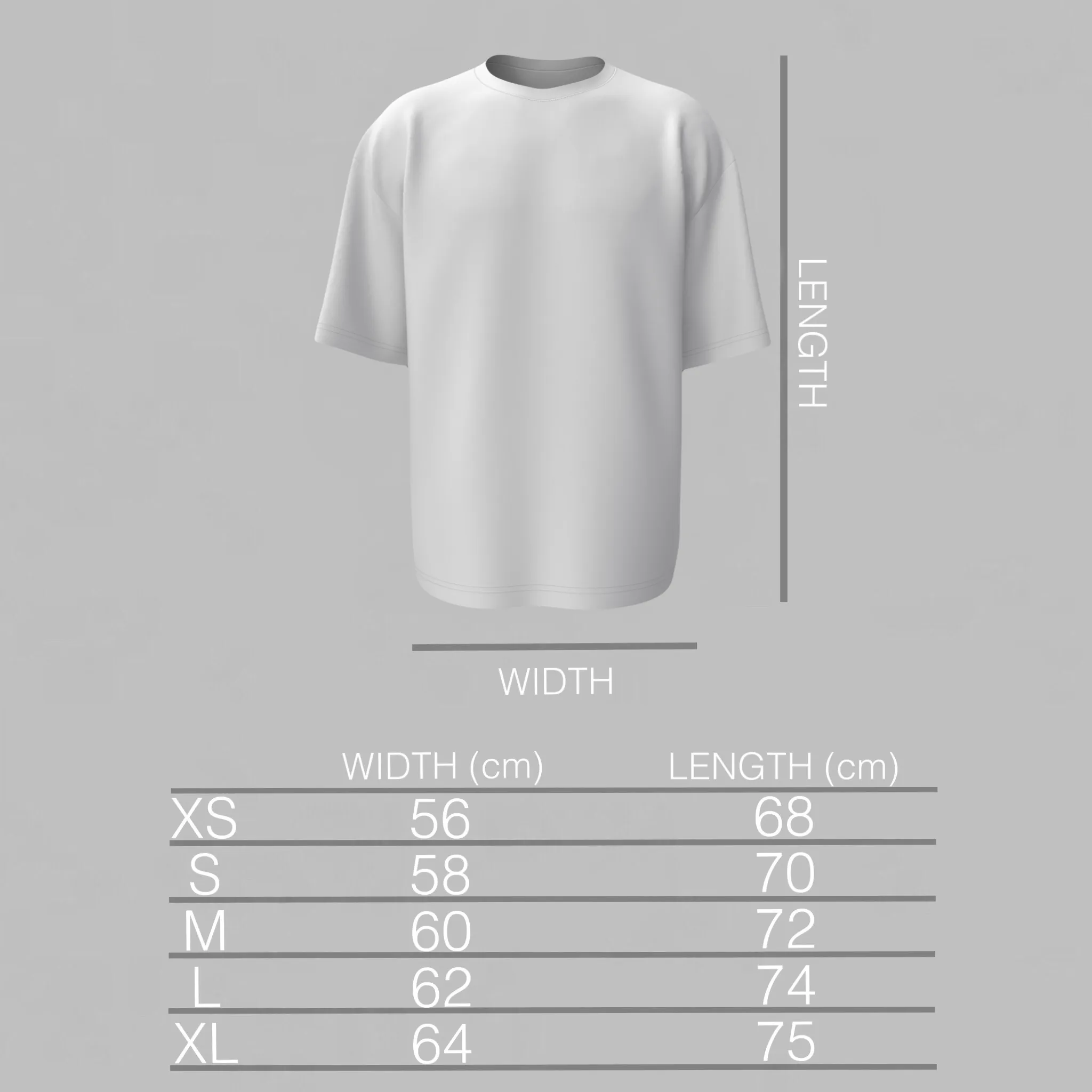 Palm Street White T-shirt