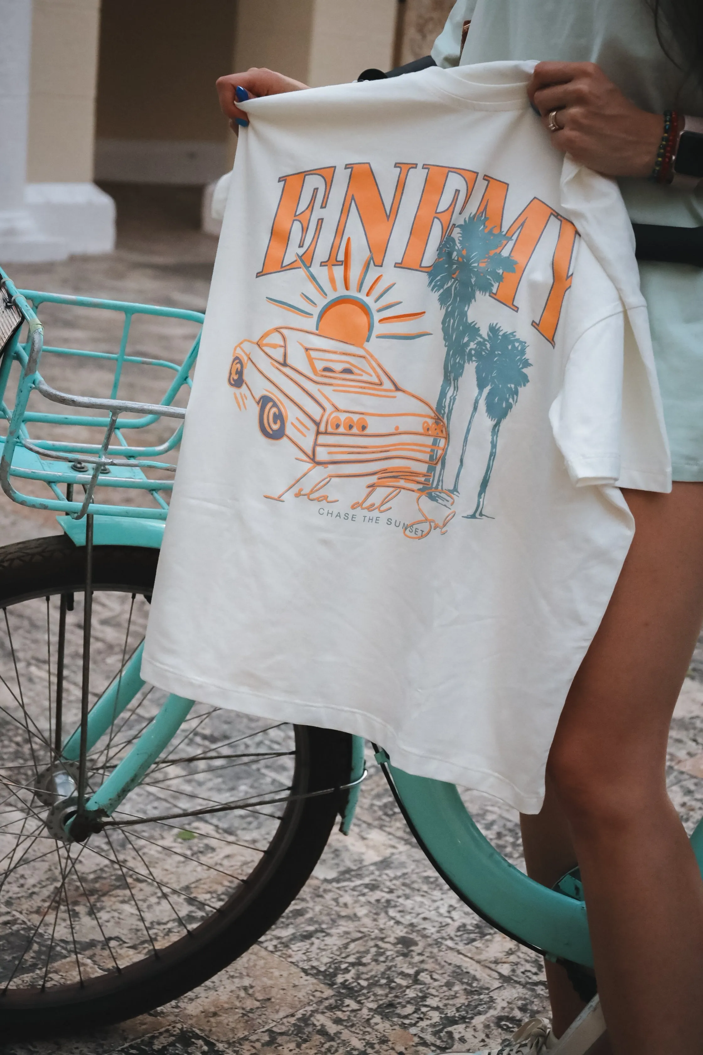 Palm Street White T-shirt