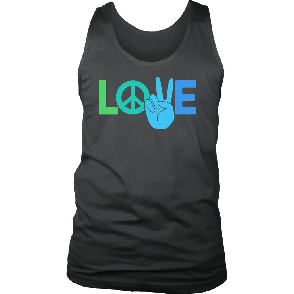 Peace and Love T-shirt, Gift for Hippie, Love Shirt, Gift of Love, Psychedelic Shirt