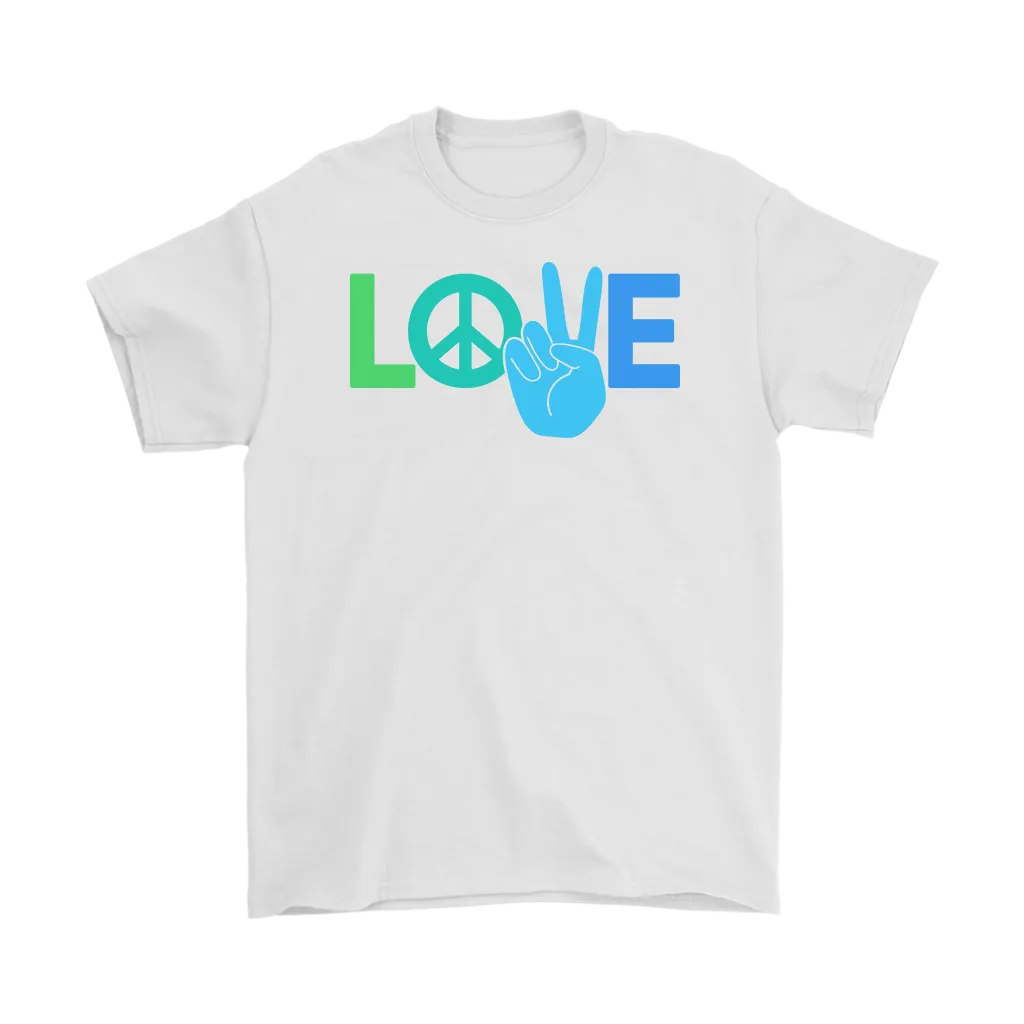 Peace and Love T-shirt, Gift for Hippie, Love Shirt, Gift of Love, Psychedelic Shirt