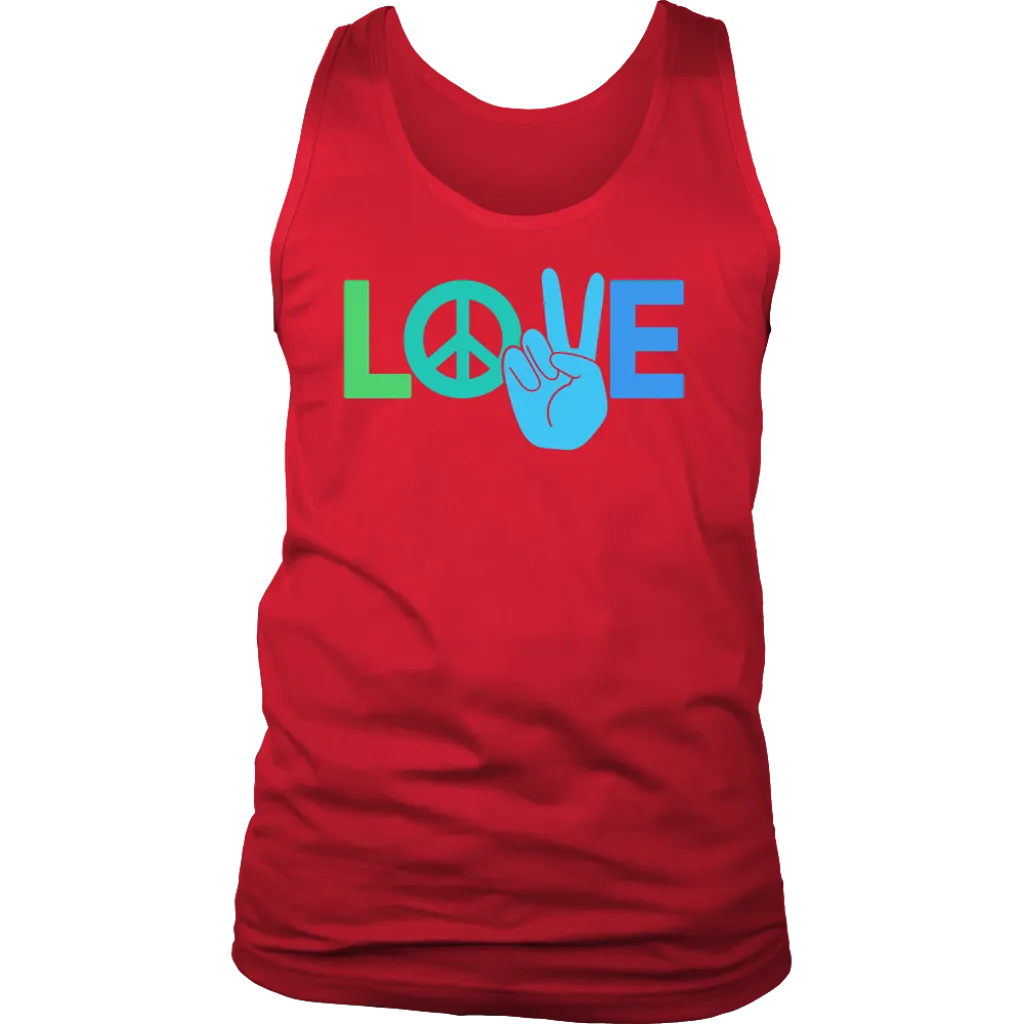 Peace and Love T-shirt, Gift for Hippie, Love Shirt, Gift of Love, Psychedelic Shirt