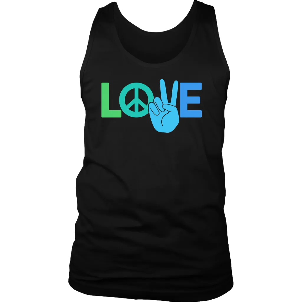 Peace and Love T-shirt, Gift for Hippie, Love Shirt, Gift of Love, Psychedelic Shirt