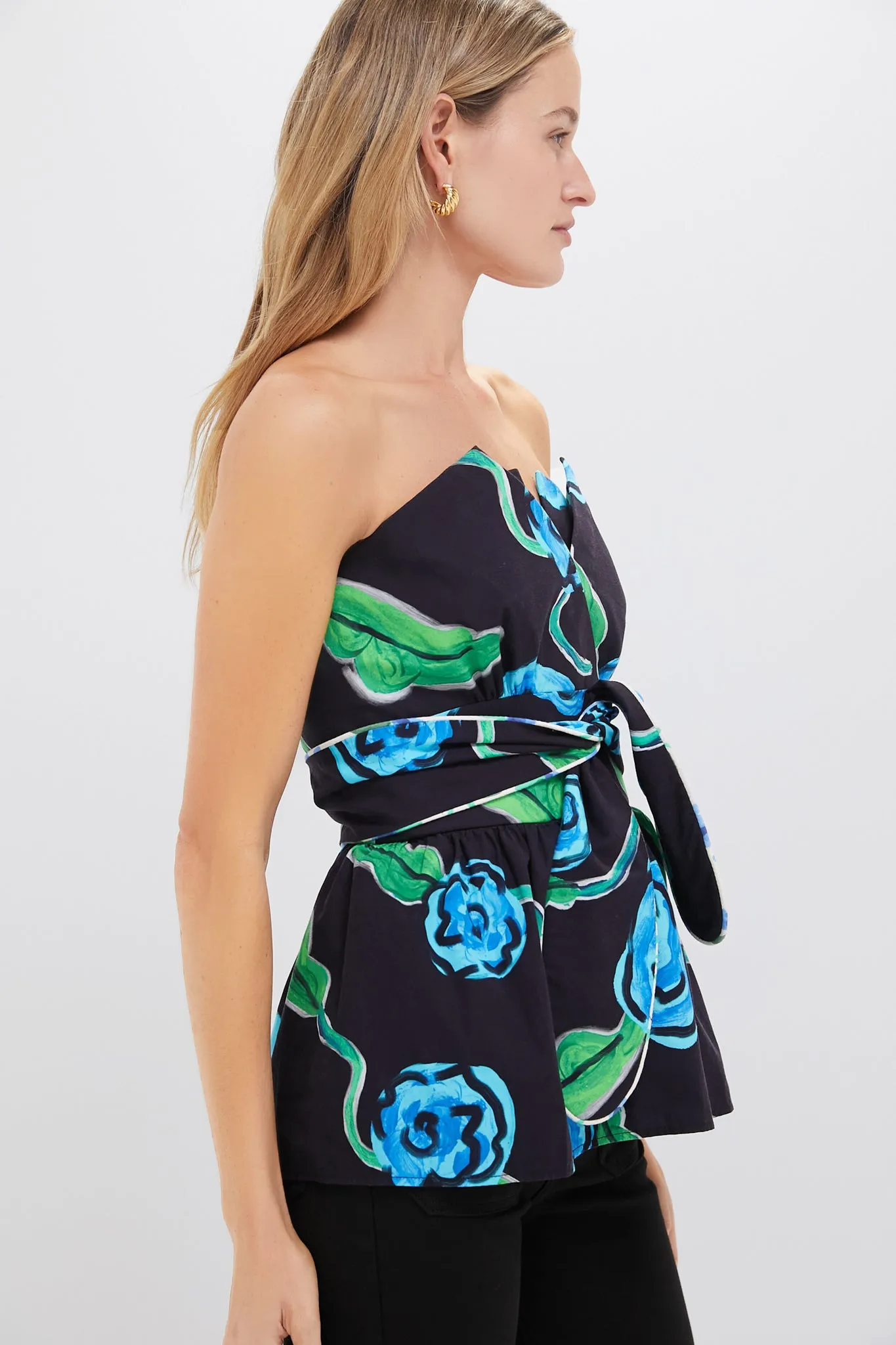 Petrona Print Tulipan Top