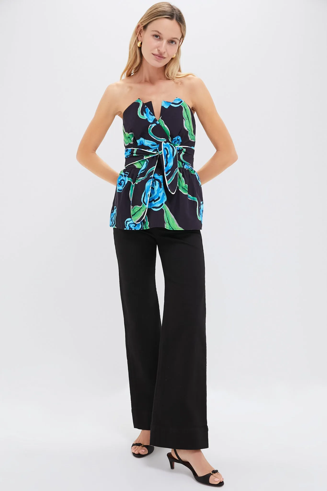 Petrona Print Tulipan Top