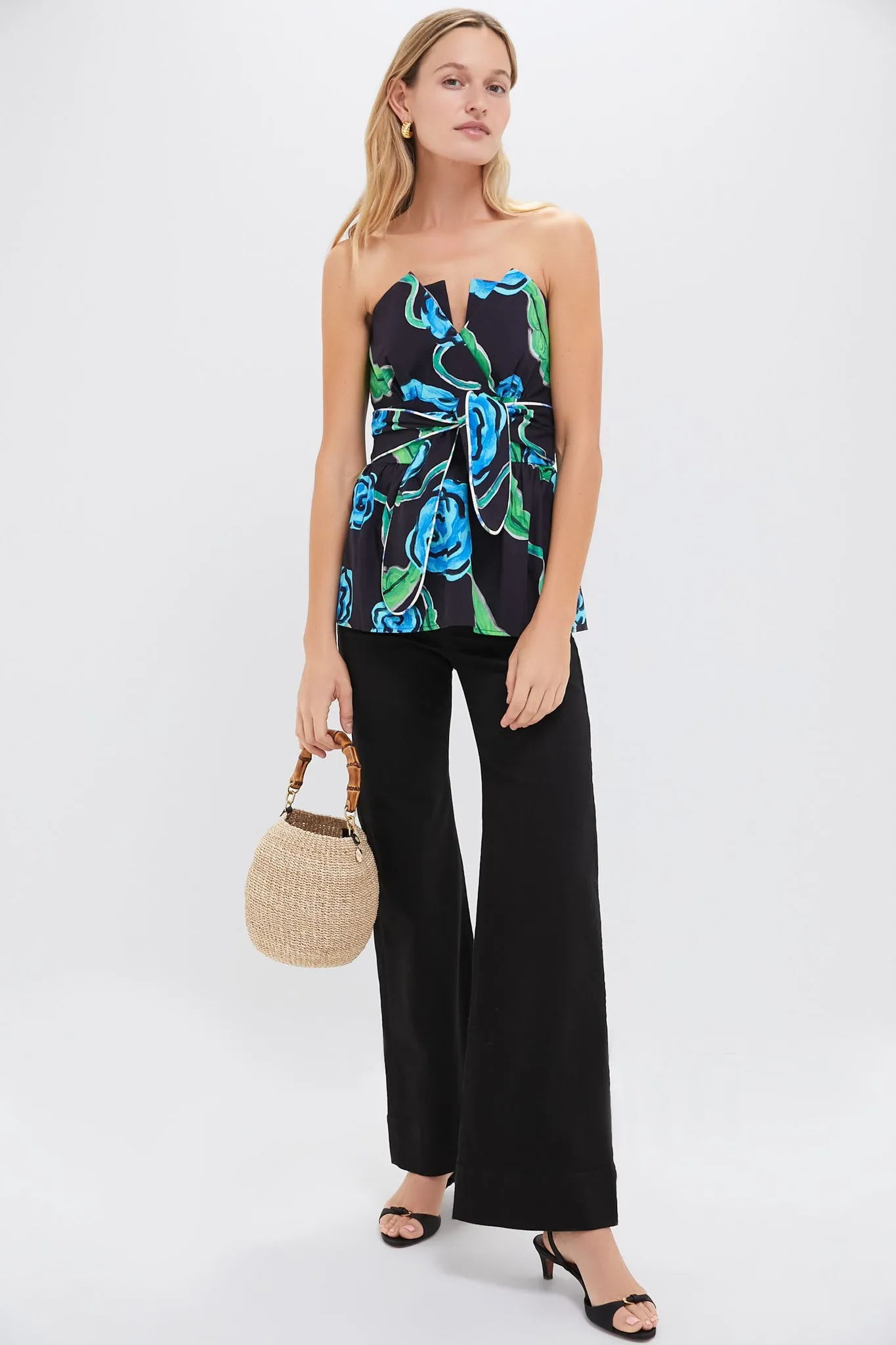 Petrona Print Tulipan Top