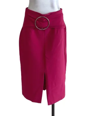Pink Buckle Skirt