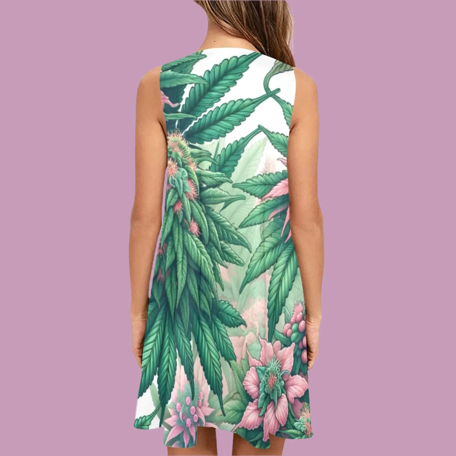 Pink Haze A-Line Pocket Dress