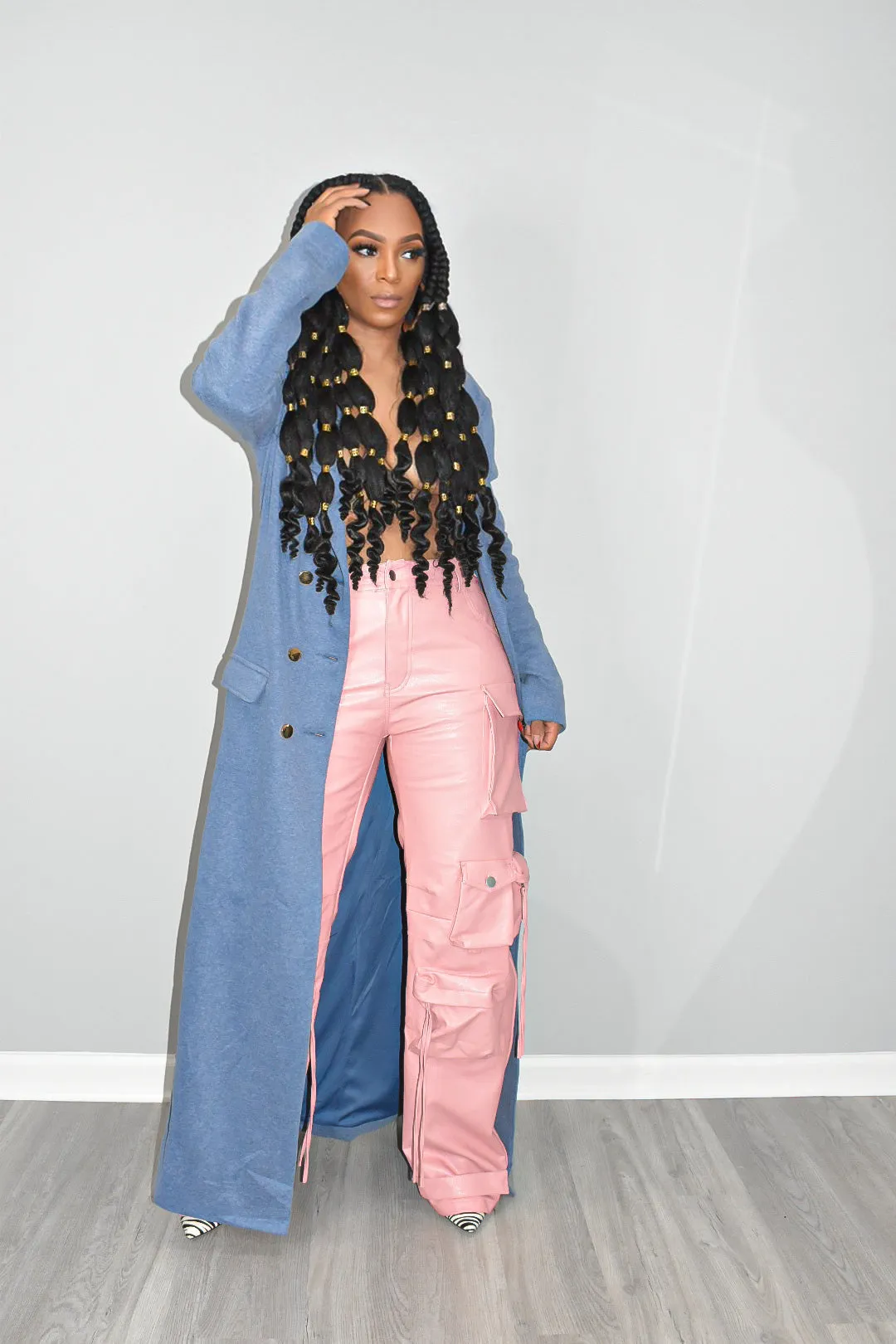 Pinky POPPIN Cargo Pants