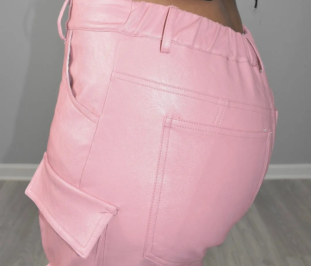 Pinky POPPIN Cargo Pants