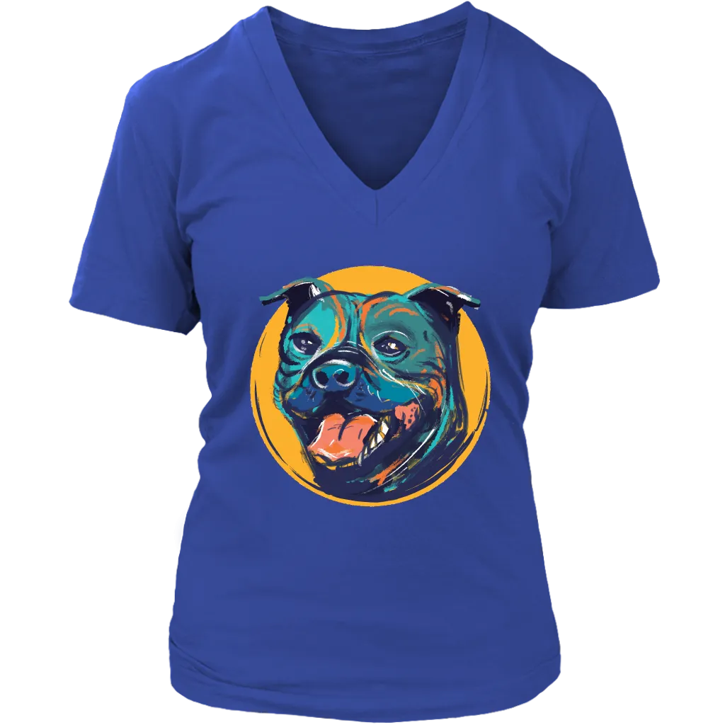 Pitbull T-shirt, Gift for Pitbull Lover, Friendly Pitbull T-shirt, Love my Pitbull Shirt
