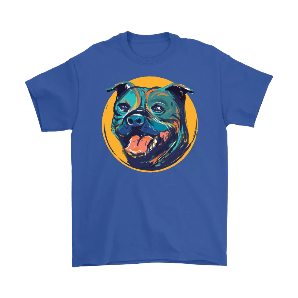 Pitbull T-shirt, Gift for Pitbull Lover, Friendly Pitbull T-shirt, Love my Pitbull Shirt