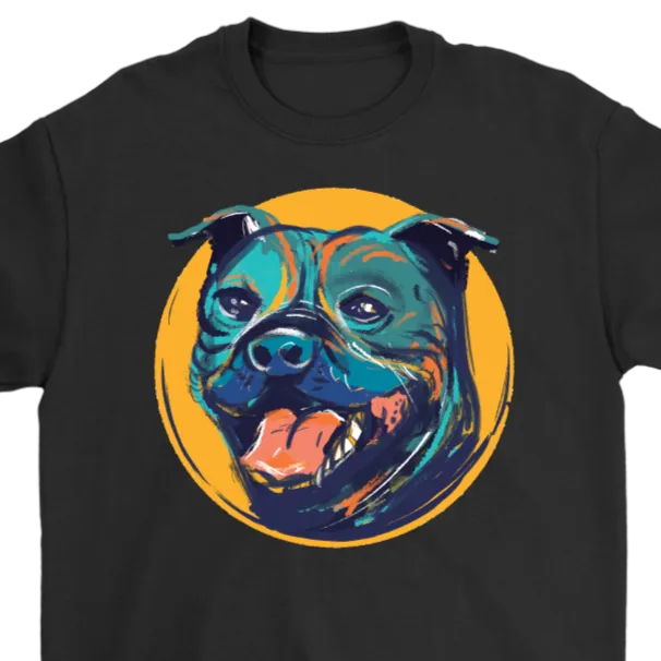 Pitbull T-shirt, Gift for Pitbull Lover, Friendly Pitbull T-shirt, Love my Pitbull Shirt