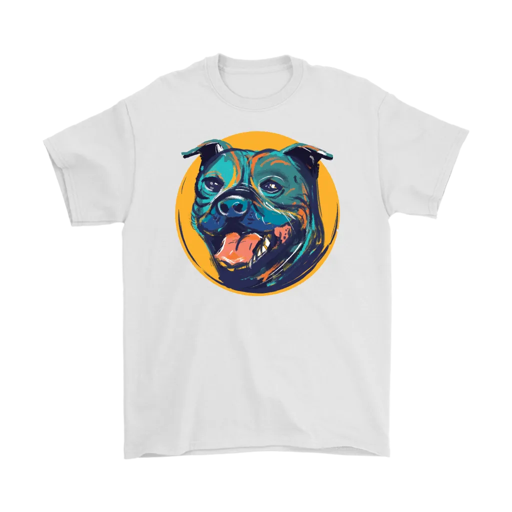 Pitbull T-shirt, Gift for Pitbull Lover, Friendly Pitbull T-shirt, Love my Pitbull Shirt