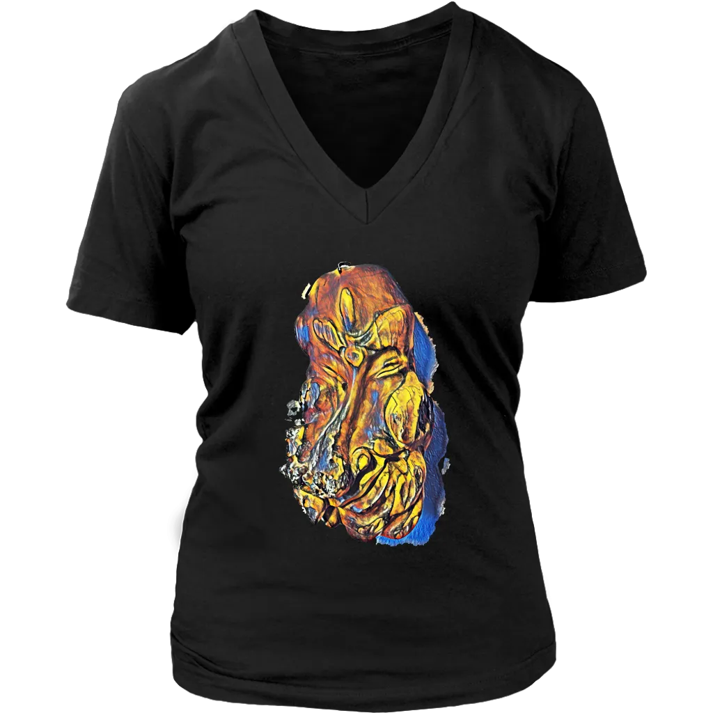 Psychedelic T-shirt, Gift for Hippie, Psychedelic Face Shirt, Psychedelic Gift
