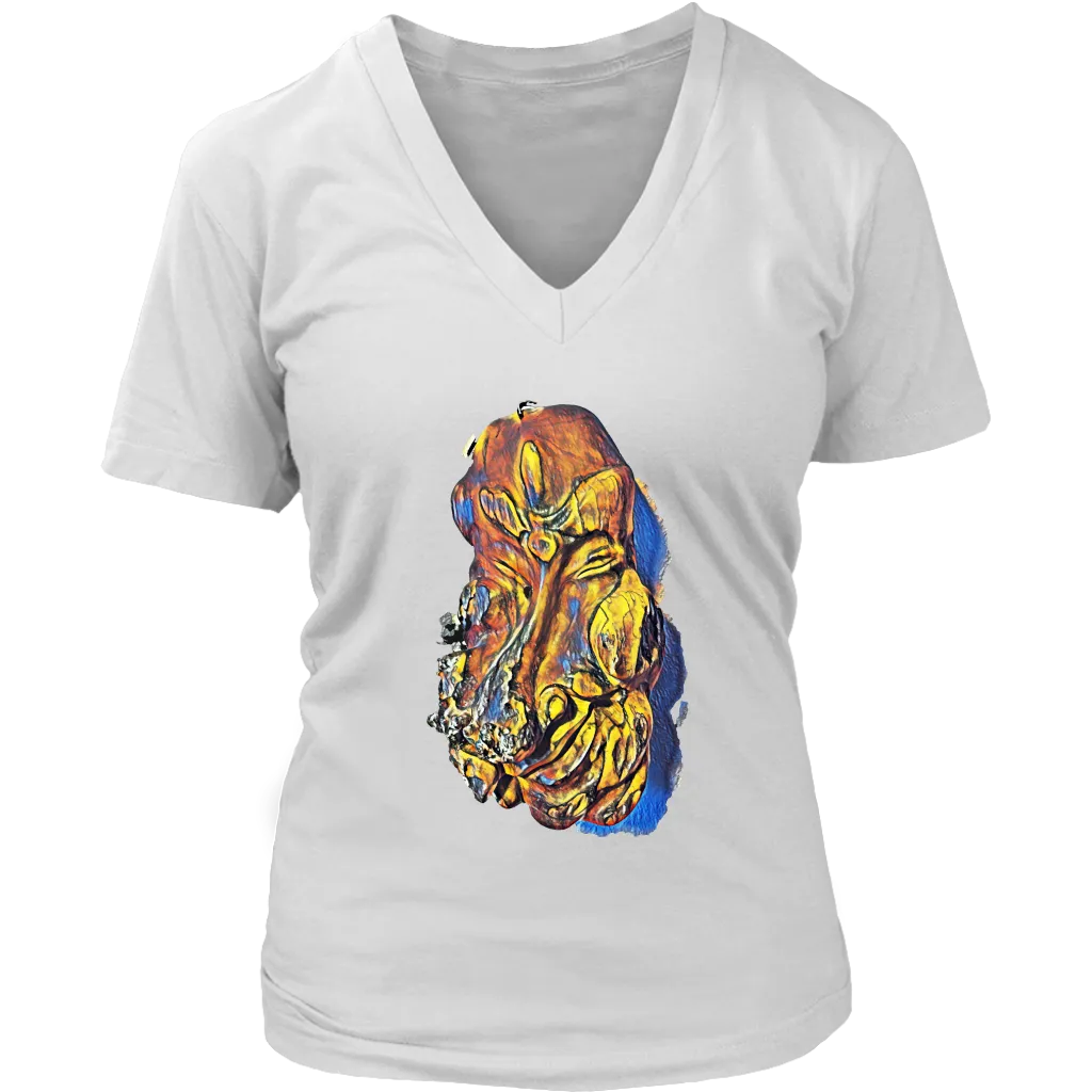 Psychedelic T-shirt, Gift for Hippie, Psychedelic Face Shirt, Psychedelic Gift