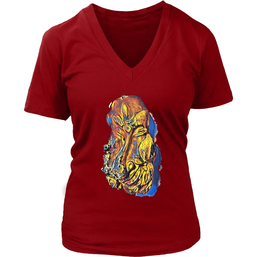 Psychedelic T-shirt, Gift for Hippie, Psychedelic Face Shirt, Psychedelic Gift