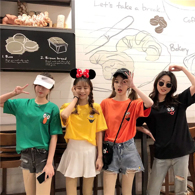 "SEASME STREET CARTOON" T-SHIRT K072901