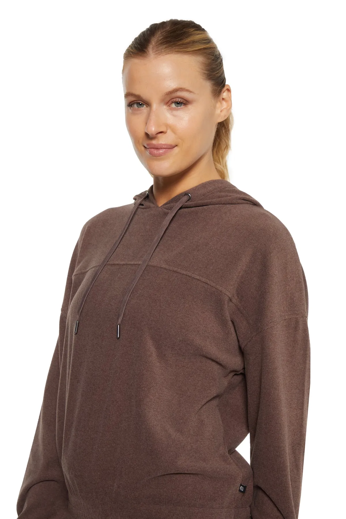 Raegan Hoodie (H. Chocolate Plum)