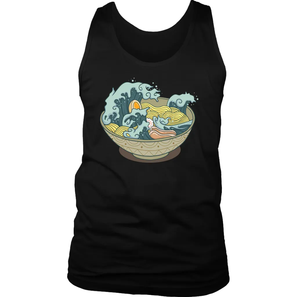 Ramen Ocean T-shirt, Gift for Ramen Lover, Ramen Shirt