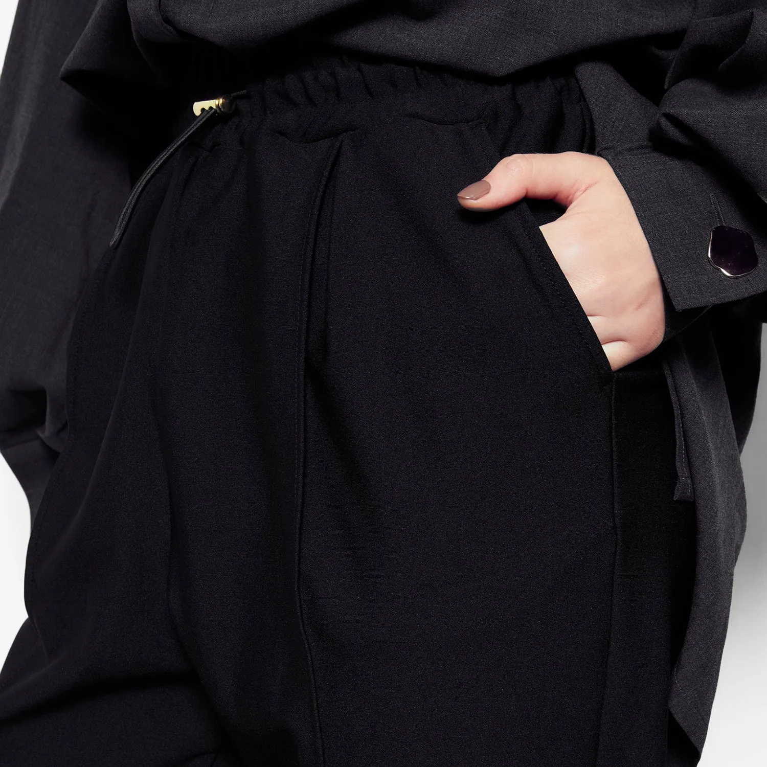 re:I not plus minus | レイノットプラスマイナス　ELASTIC CENTRE SEAM JOGGER PANTS