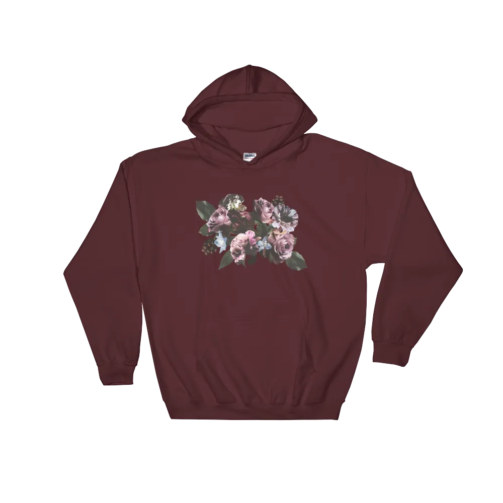 River Row Dark Floral Hoodie