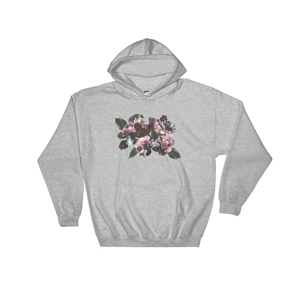 River Row Dark Floral Hoodie