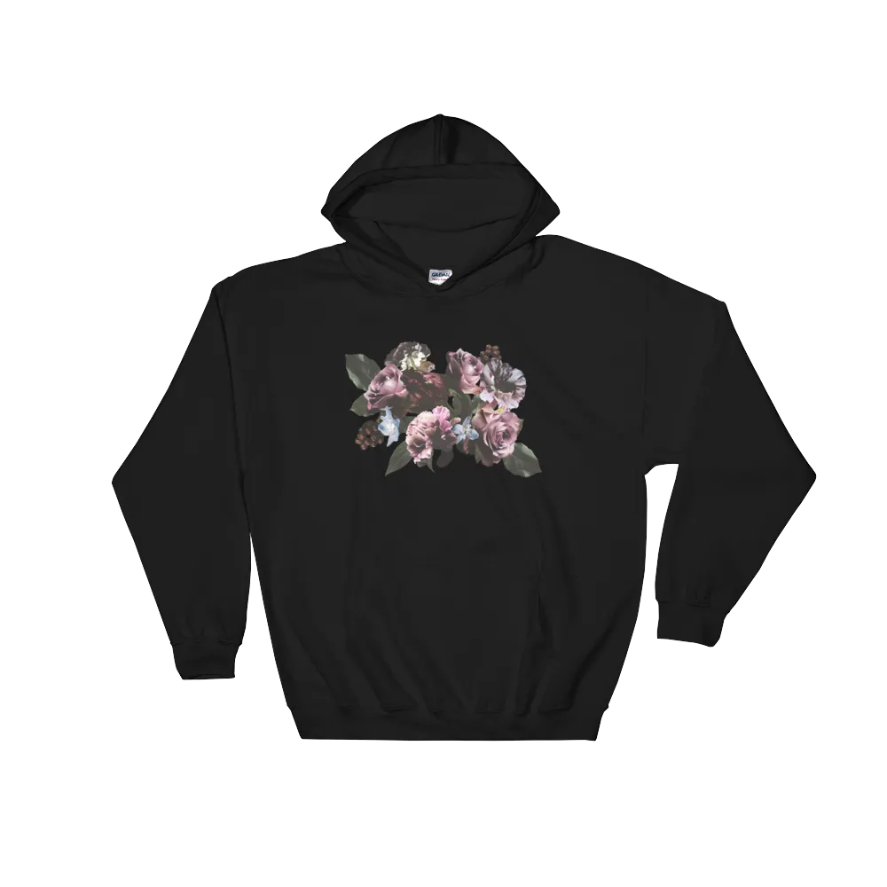 River Row Dark Floral Hoodie
