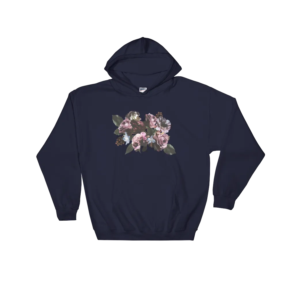 River Row Dark Floral Hoodie