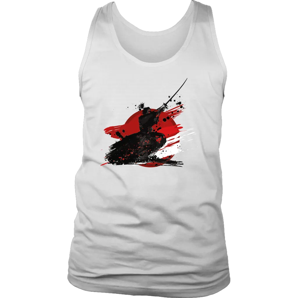 Samurai T-shirt, Japanese style T-shirt, Samurai Gift, Samurai with Sword Shirt