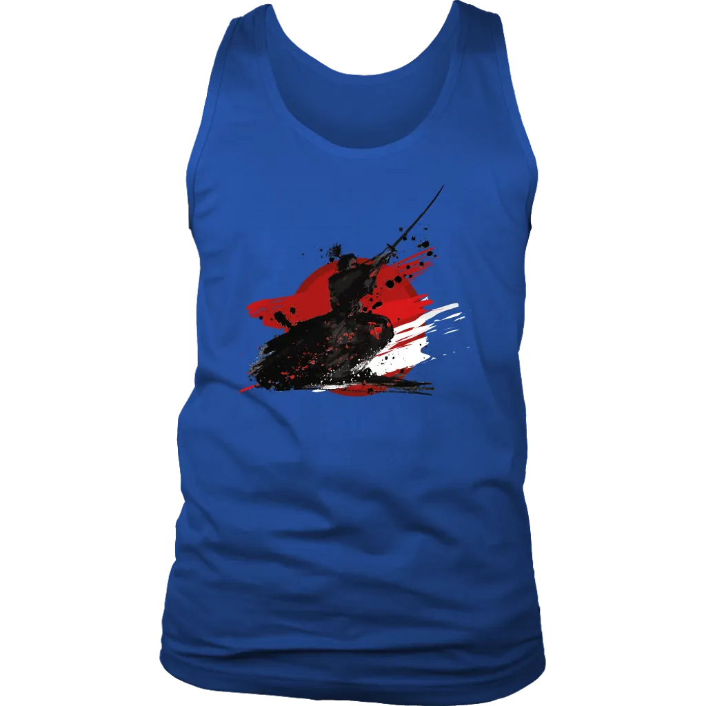 Samurai T-shirt, Japanese style T-shirt, Samurai Gift, Samurai with Sword Shirt