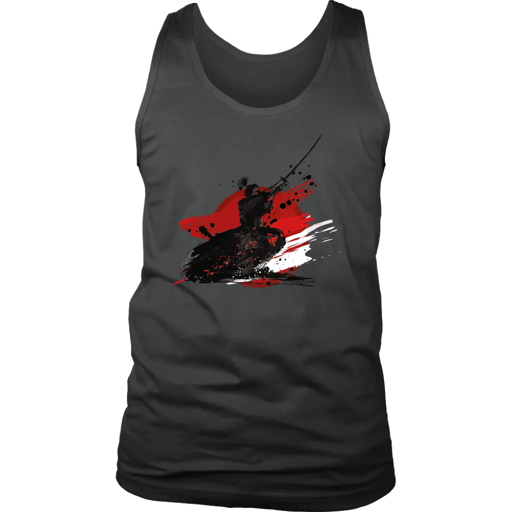 Samurai T-shirt, Japanese style T-shirt, Samurai Gift, Samurai with Sword Shirt