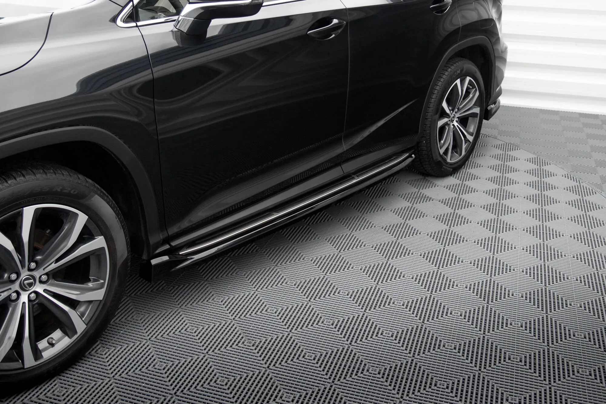 Side Skirts Diffusers Lexus RX Mk4 Facelift