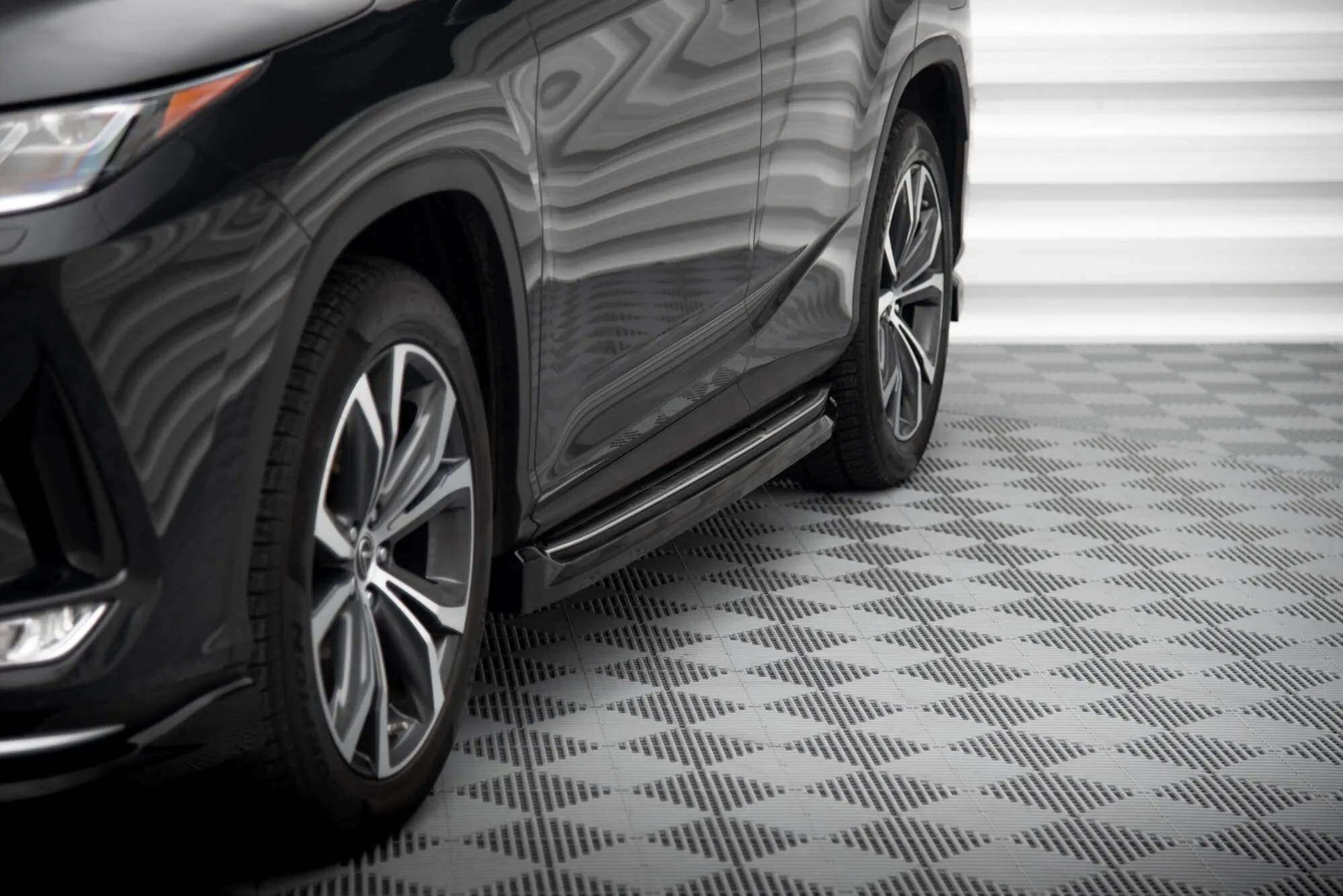 Side Skirts Diffusers Lexus RX Mk4 Facelift