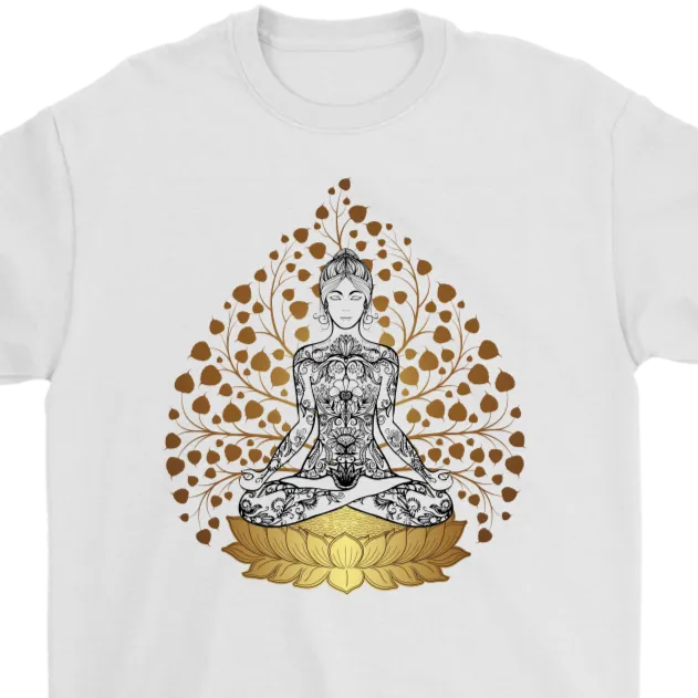 Sitting Meditation T-shirt, Gift for Yoga, Gift for Meditation, Sitting Meditation Shirt