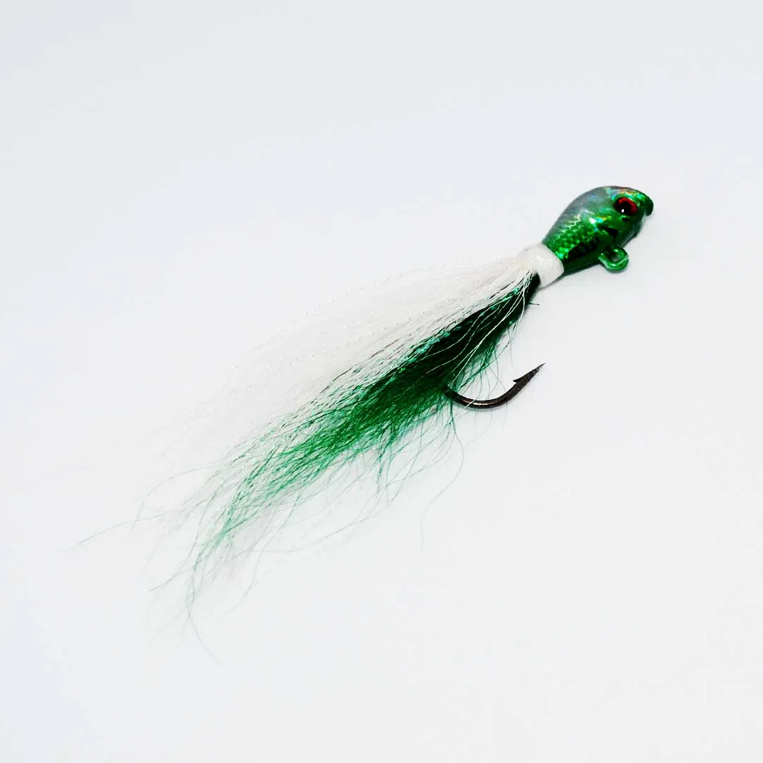 Snapper Tackle Bucktail Jig - Green