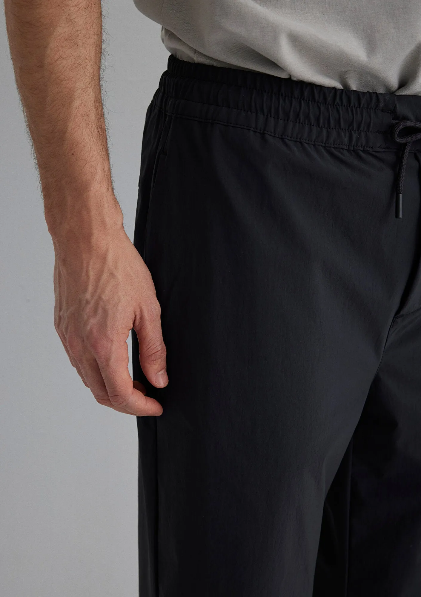 Spandex Black Jogger Pants