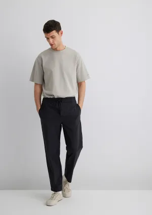 Spandex Black Jogger Pants