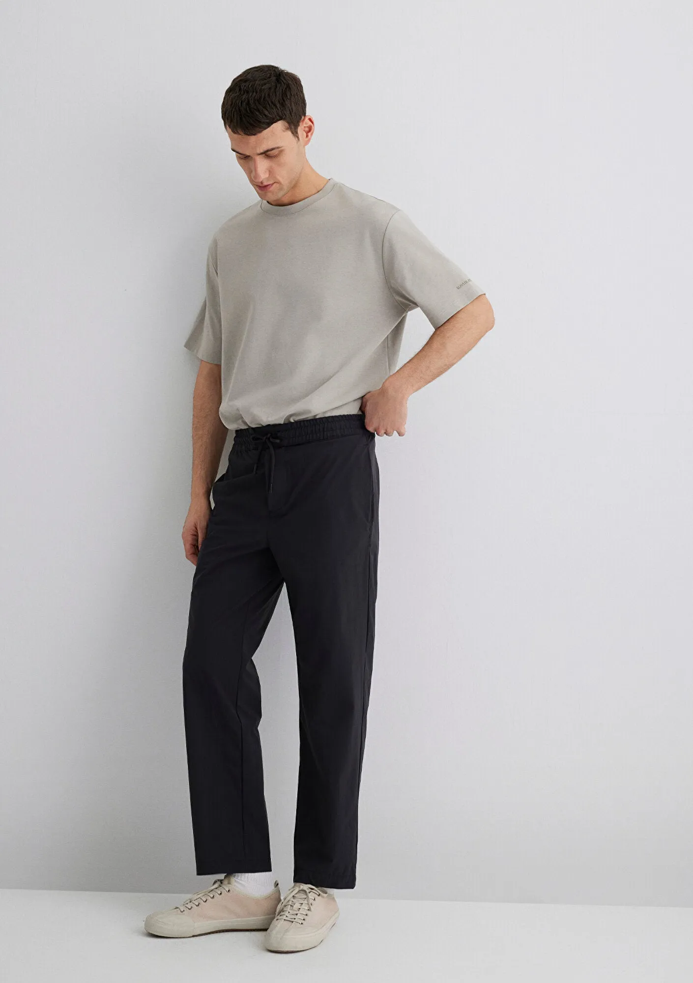 Spandex Black Jogger Pants
