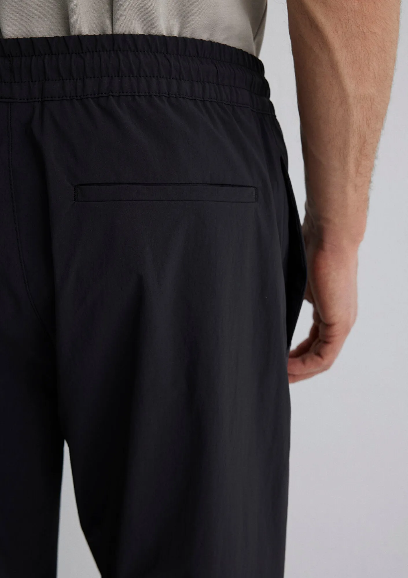 Spandex Black Jogger Pants