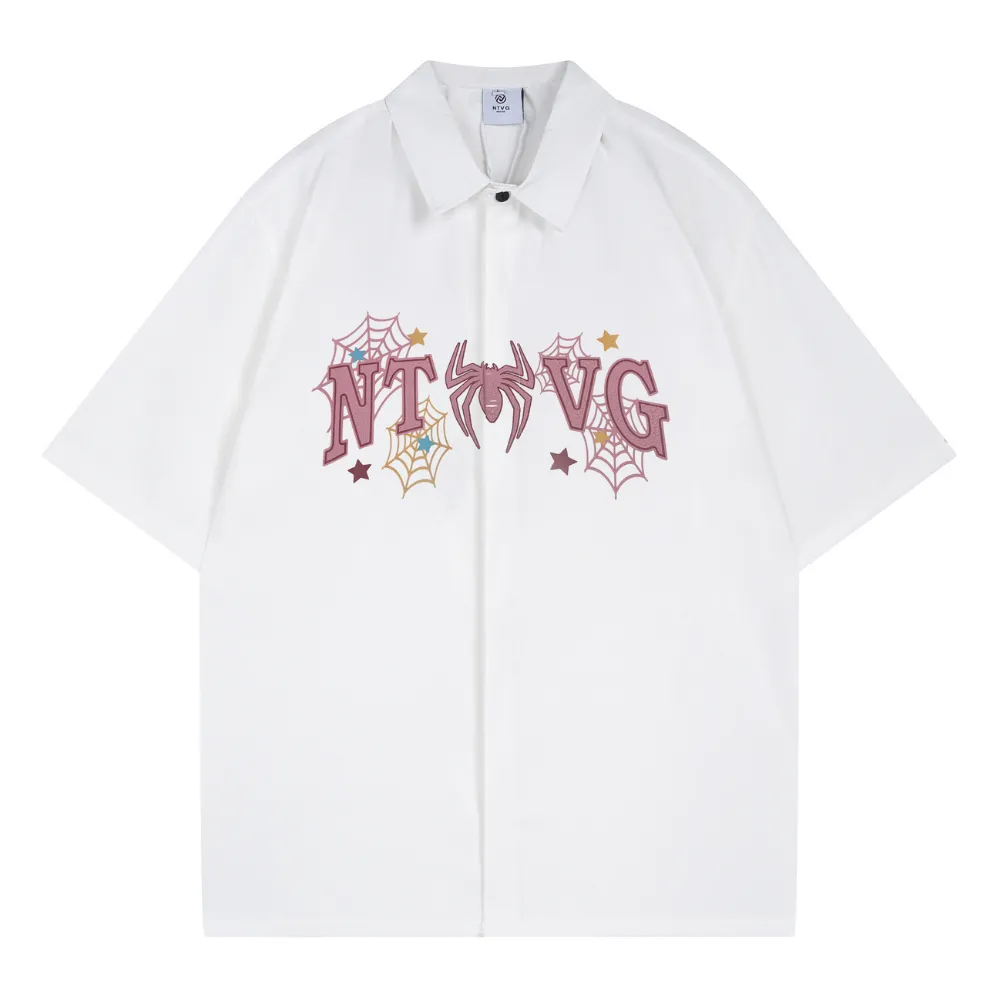 Spider Foam Letter Shirt